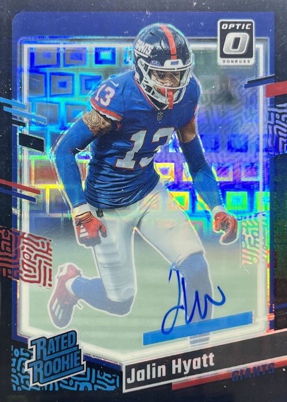 2023 Optic #279 Rated Rookie Autographs - Black Pandora /25