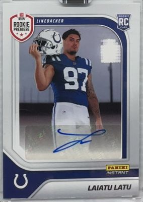2024 Panini Instant NFL RPS First Look #RPSFL-19 Base Autographs