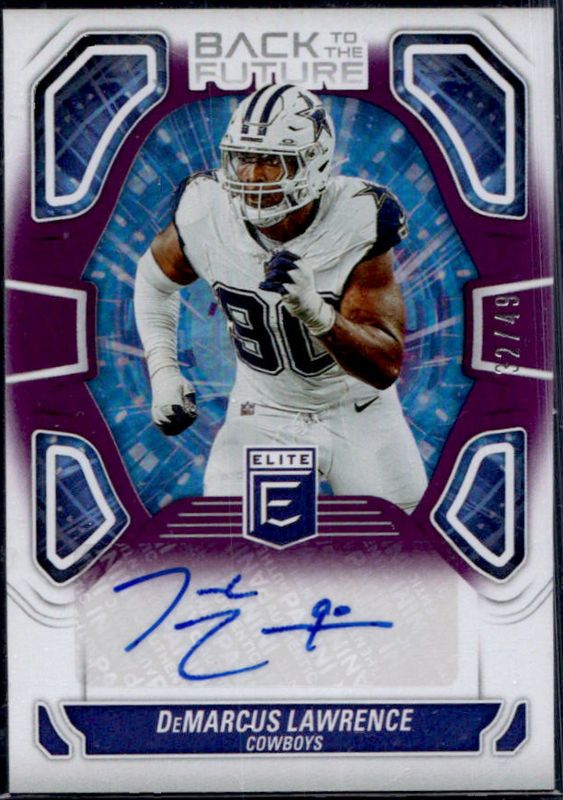 2024 Elite #BTF-DLE Back to the Future SIgnatures - Purple /49