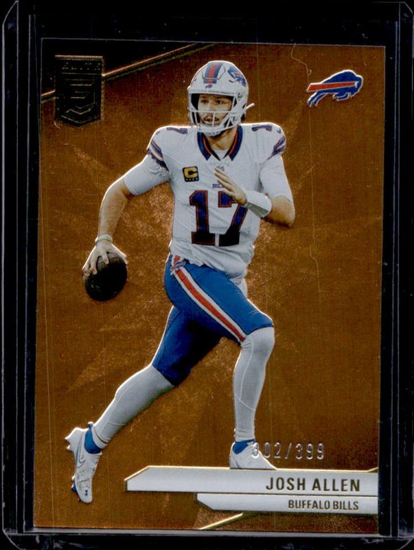 Josh Allen 2024 Elite #1 Orange /399 RAW