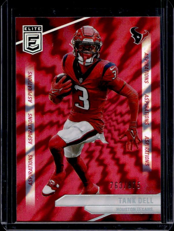 Tank Dell 2024 Elite #92 Aspirations Shimmer /875 RAW