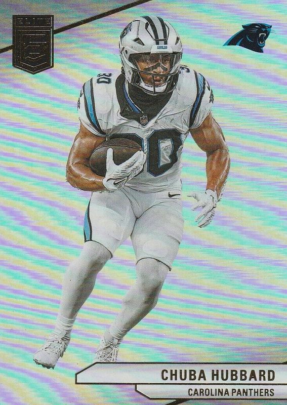 Chuba Hubbard 2024 Elite #73 Base Rookie /999 RAW