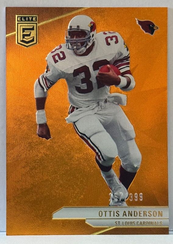 Ottis Anderson 2024 Elite #51 Orange /399 RAW