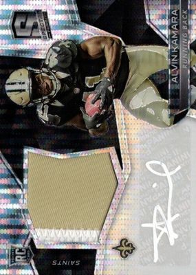 2017 Spectra #213 Rookie Patch Auto - Neon Black Light /10