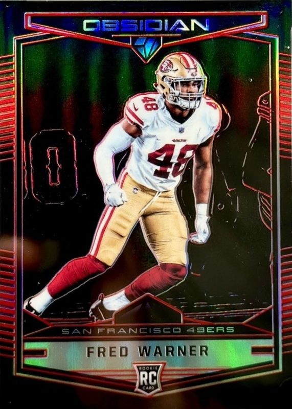 2018 Obsidian #145 Electric Etch Red /5
