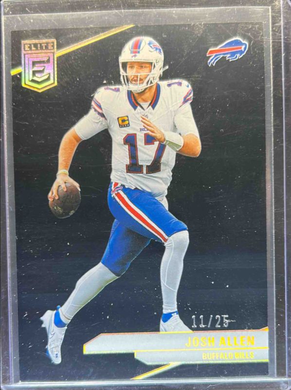 Josh Allen 2024 Elite #1 Black /25 RAW