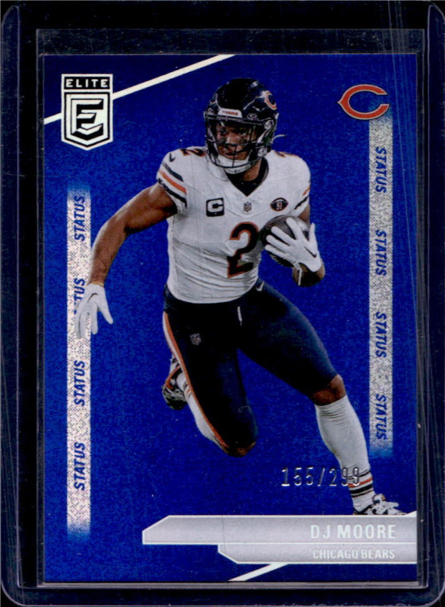 DJ Moore 2024 Elite #27 Status Sparkle /299 Price Guide - Sports Card ...