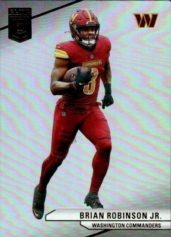 Brian Robinson Jr. 2024 Elite #98 Base Rookie /999 RAW