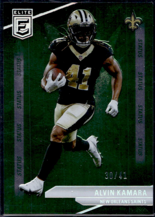 Alvin Kamara 2024 Elite #46 Status Price Guide - Sports Card Investor