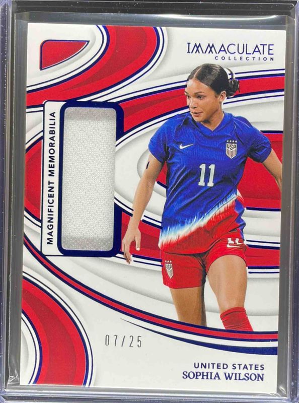 2024 Immaculate Collection #20 Magnificent Memorabilia - Sapphire /25