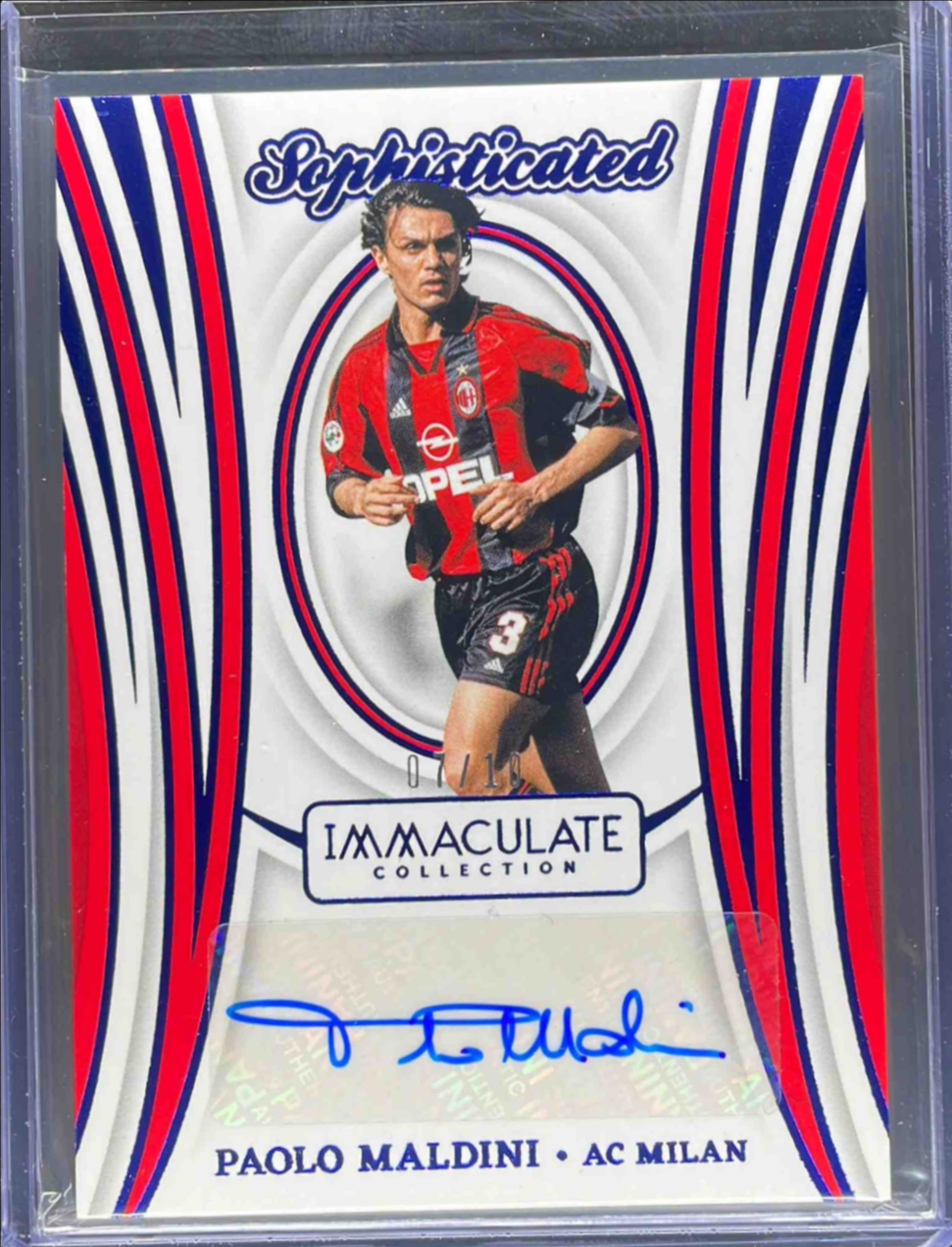 Paolo Maldini 2024 Panini Immaculate Collection #20 Sophisticated ...