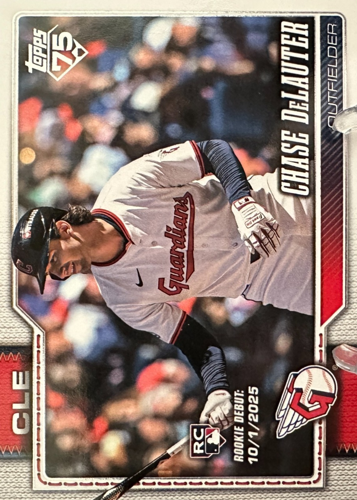 Chase DeLauter 2026 Topps Update #US113 Rookie Debut Price Guide ...
