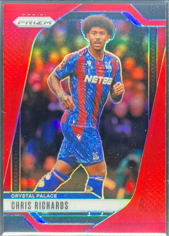 Chris Richards 2024 Prizm Premier League #162 Red /199 RAW