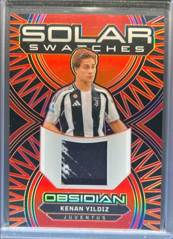 2024 Obsidian #SS-KY Solar Swatches - Electric Etch Orange /99