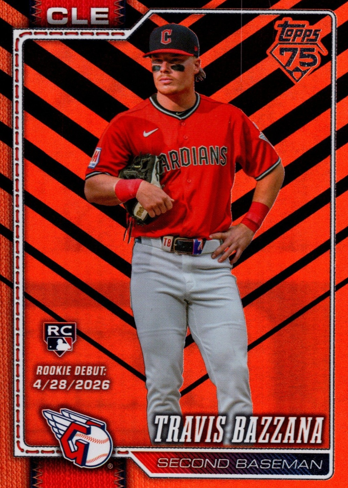 Travis Bazzana 2026 Topps Update #US278 Rookie Debut - Holiday ...