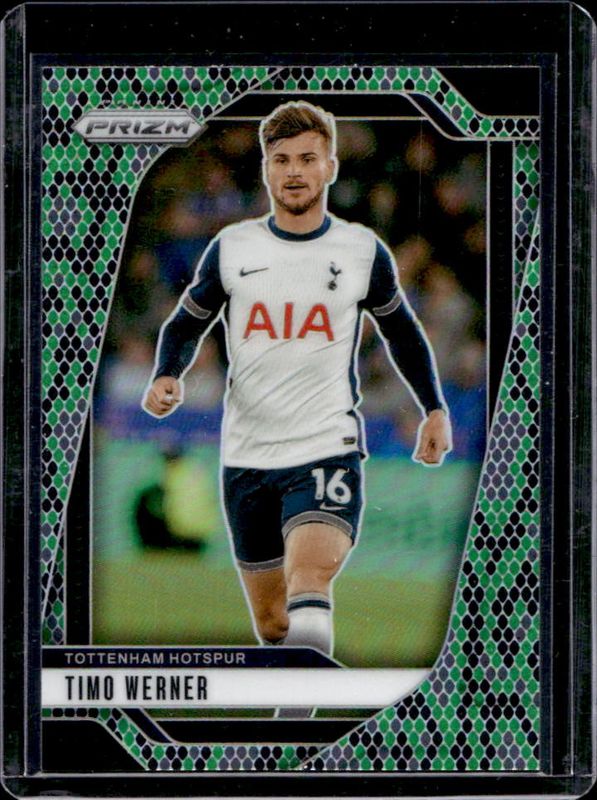 Timo Werner 2024 Prizm Premier League #87 Snakeskin RAW