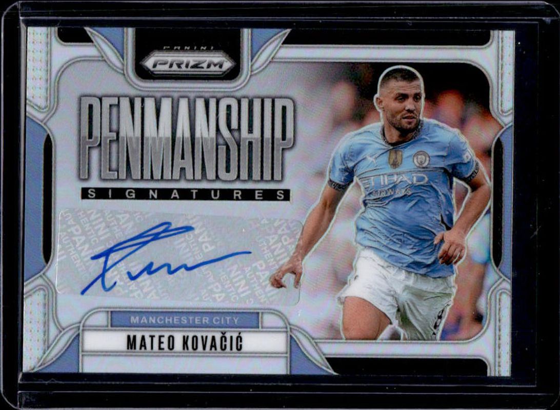 Mateo Kovacic 2024 Prizm Premier League #P-MK Penmanship - Silver RAW