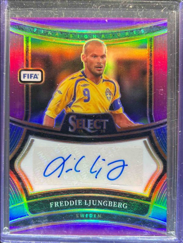 2024 Select FIFA #S-FLJ Signatures Purple /49