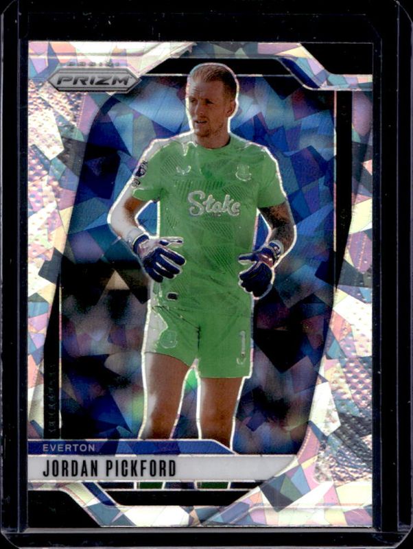Jordan Pickford 2024 Prizm Premier League #233 Ice RAW
