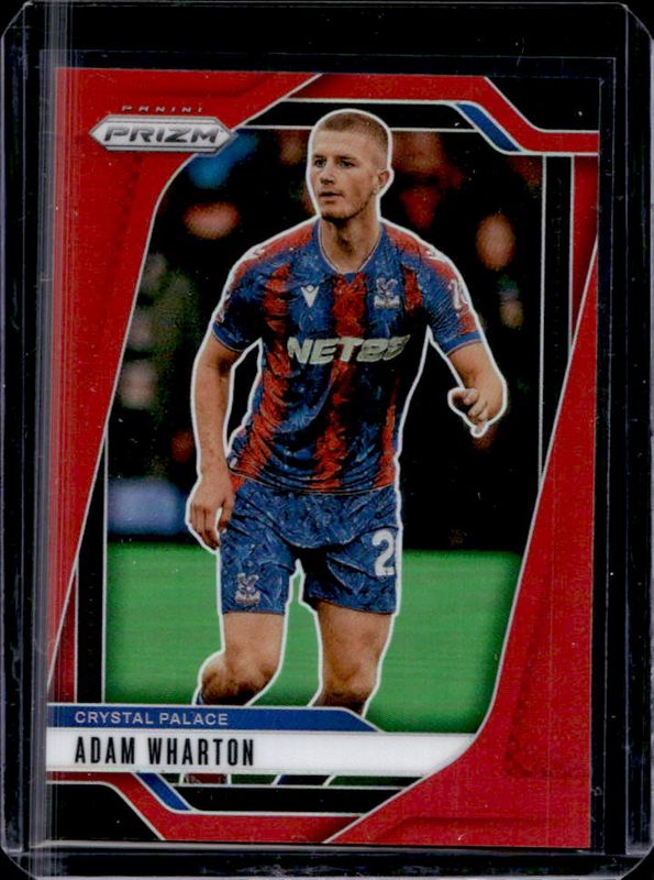 Adam Wharton 2024 Prizm Premier League #170 Red /199 RAW