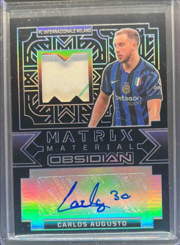 2024 Obsidian #MA-CAU Matrix Material Autographs /59