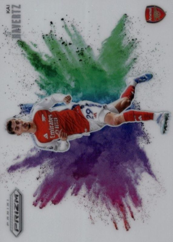 Kai Havertz 2024 Prizm Premier League #16 Color Blast /(SSP) RAW