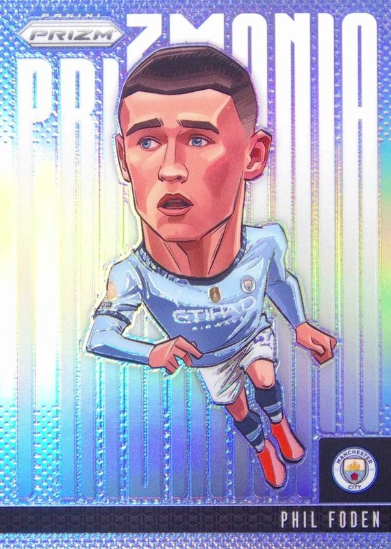Phil Foden 2024 Prizm Premier League #16 Prizmania /(SSP) RAW