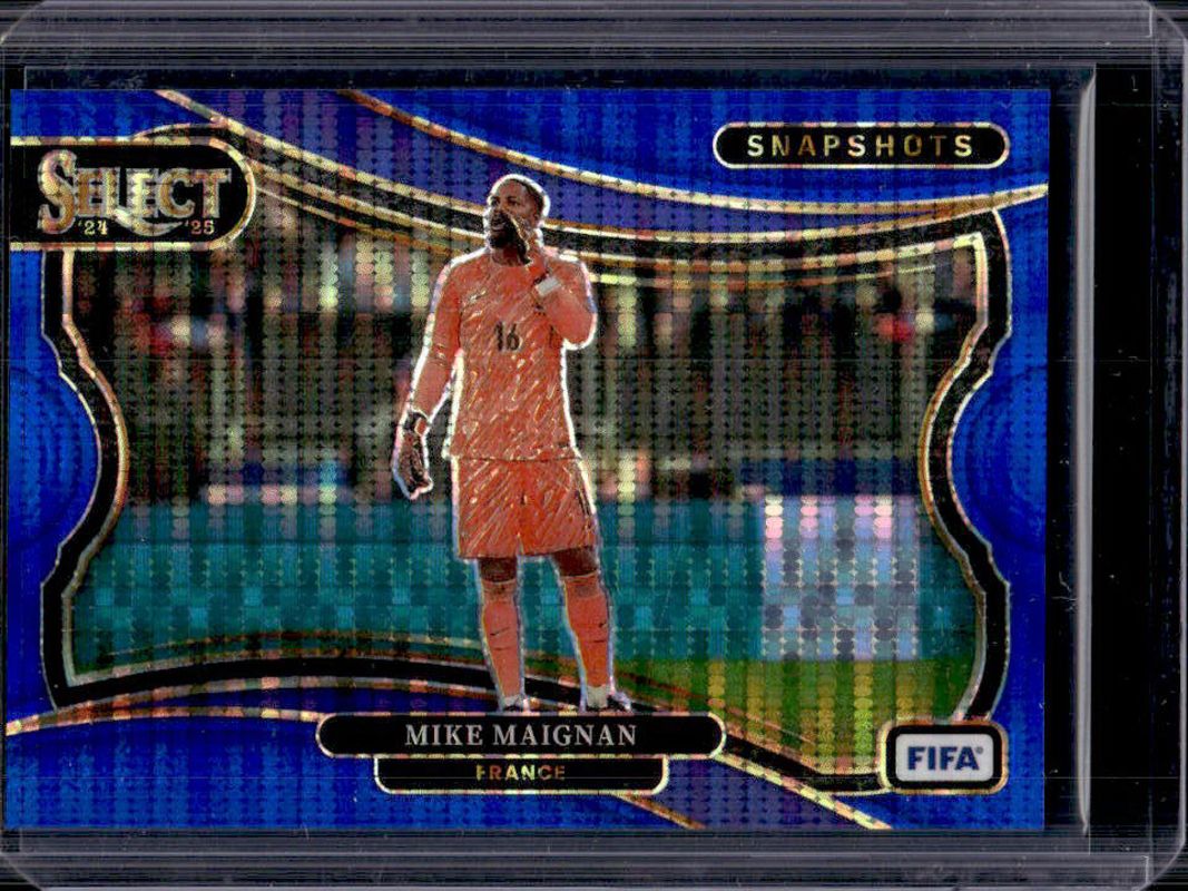 2024 Select FIFA #7 Snapshots Blue Pulsar