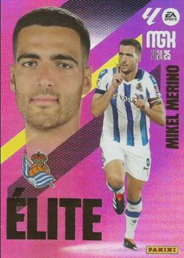 Mikel Merino 2024 Megacracks LaLiga EA Sports #9 Base Price Guide ...