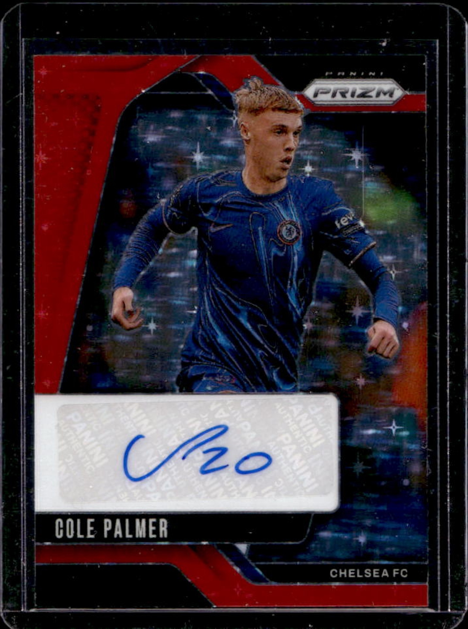 Prizm マンチェスター・シティ コール・パルマー 直筆サインカード Cole Palmer 2024 Prizm Premier League #S-CP Signatures - Red Stars