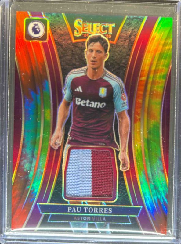 2024 Select Premier League #SM-PT Select Memorabilia Tie-Dye /25