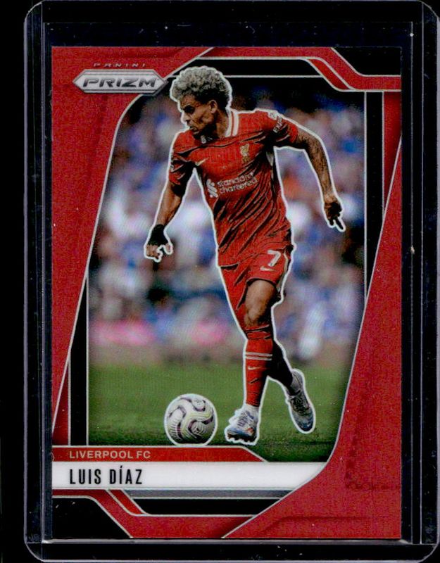Luis Diaz 2024 Prizm Premier League #37 Red /199 RAW