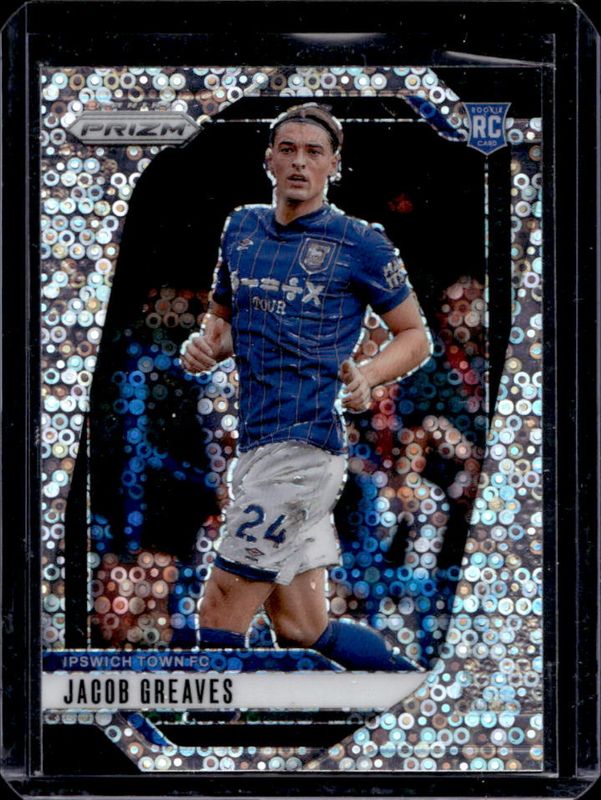 Jacob Greaves 2024 Prizm Premier League #280 Breakaway RAW