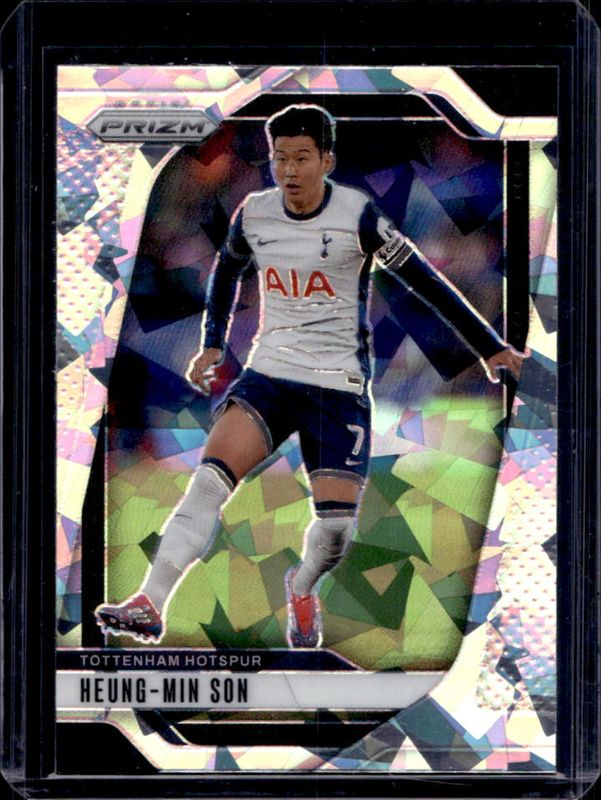 Heung-Min Son 2024 Prizm Premier League #77 Ice RAW