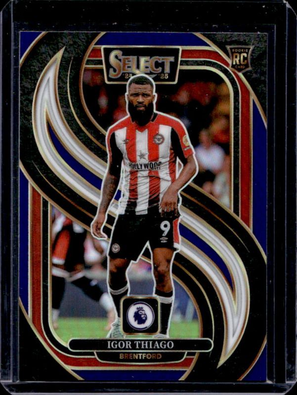 Igor Thiago 2024 Select Premier League #104 Mezzanine Blue RAW