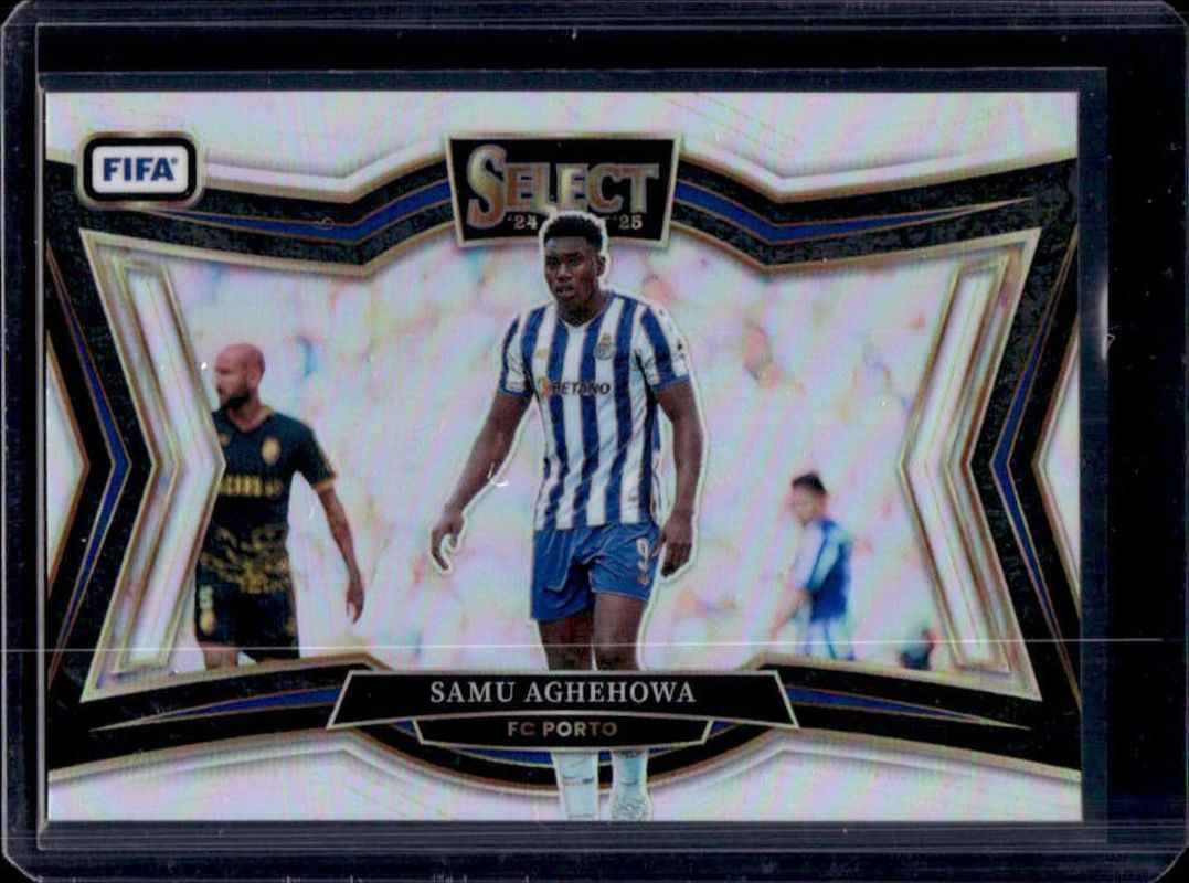 Samu Aghehowa 2024 Select FIFA #236 Field Level Silver RAW