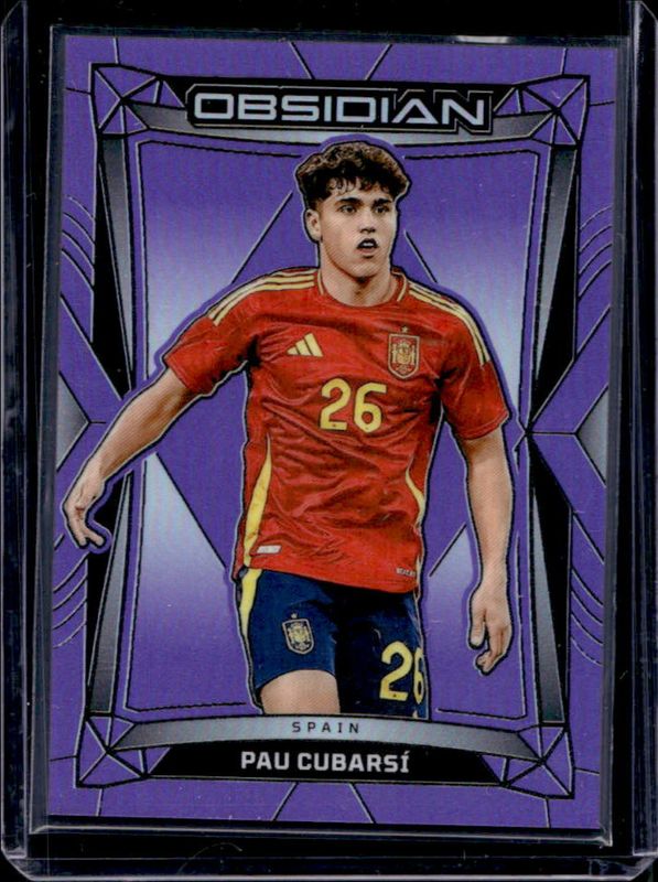 Pau Cubarsi 2024 Obsidian #49 Electric Etch Purple Flood /30 RAW