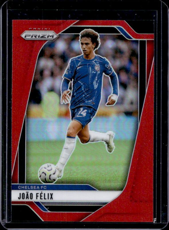 Joao Felix 2024 Prizm Premier League #97 Red /199 RAW