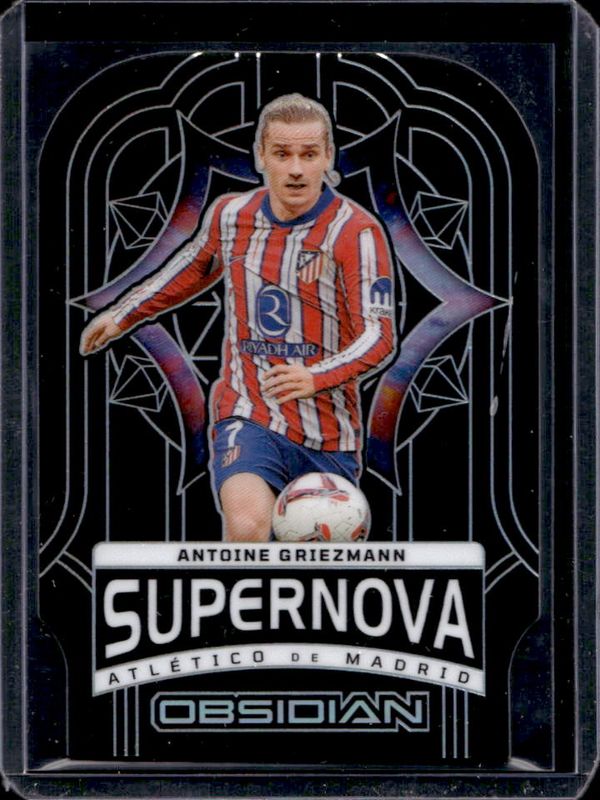 Antoine Griezmann 2024 Obsidian #7 Supernova /120 Price Guide