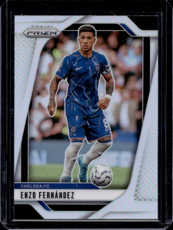 Enzo Fernandez 2024 Prizm Premier League #89 Silver RAW