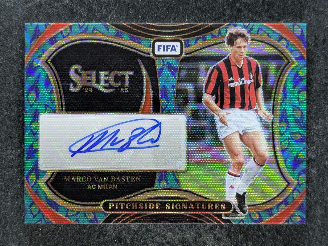 2024 Select FIFA #PS-MVB Pitchside Signatures Peacock