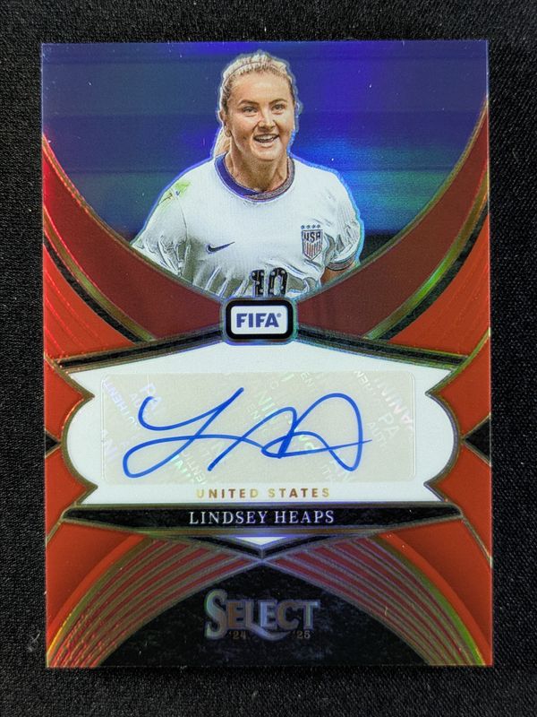 2024 Select FIFA #SS-LH Select Signatures Red