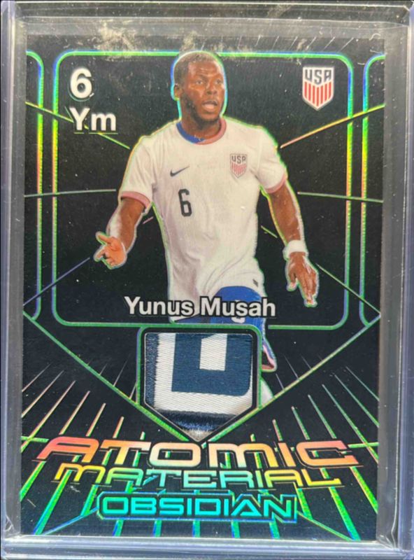 2024 Obsidian #AM-YM Atomic Material - Electric Etch Green /5