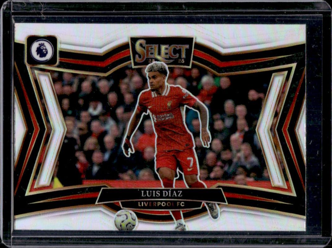 Luis Diaz 2024 Select Premier League #220 Field Level Silver RAW