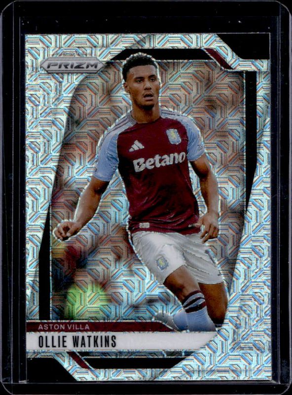 Ollie Watkins 2024 Prizm Premier League #64 Mojo RAW