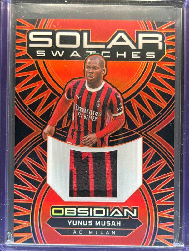 2024 Obsidian #SS-YM Solar Swatches - Electric Etch Orange /99