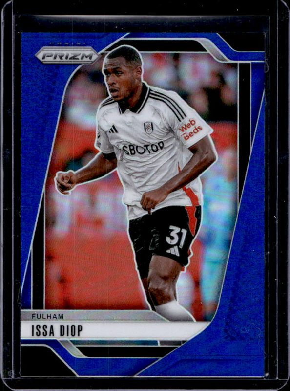 Issa Diop 2024 Prizm Premier League #210 Blue /299 RAW