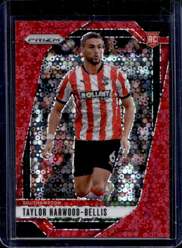 Taylor Harwood-Bellis 2024 Prizm Premier League #293 Red Breakaway /49 RAW