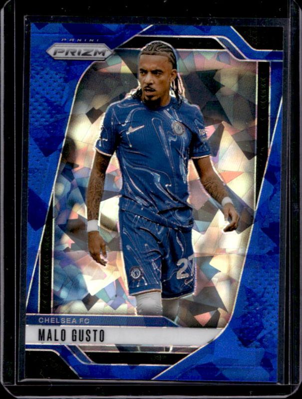 Malo Gusto 2024 Prizm Premier League #96 Blue Ice /75 RAW