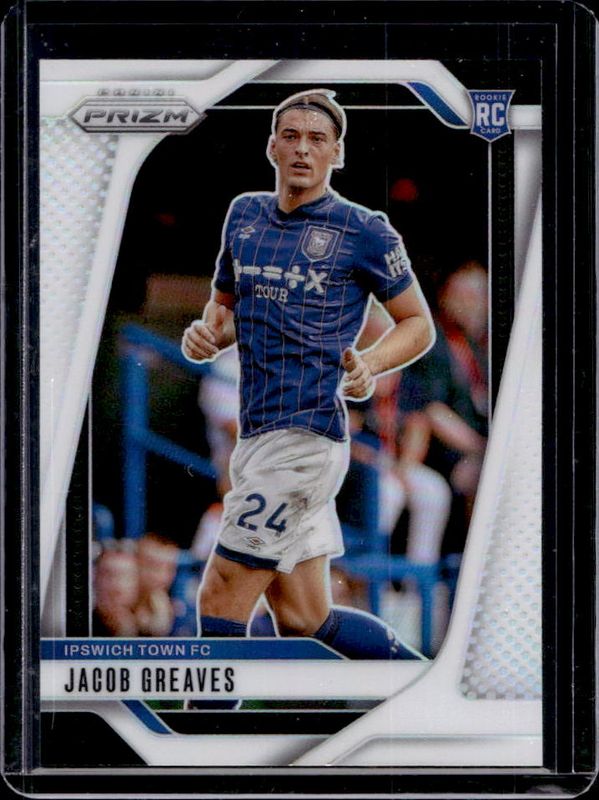 Jacob Greaves 2024 Prizm Premier League #280 White /35 RAW